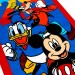 Soldes Disney Store Serviette de plage classique Mickey et ses amis - 1
