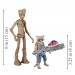 nouveautes Figurines articulées Rocket et Groot 15 cm ★ à Prix Raisonnable - 6