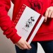 Soldes Disney Store Journal Minnie rouge et blanc - 1