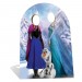 la reine des neiges , la reine des neiges Silhouette La Reine des Neiges avec support ✔ ✔ ✔ Large Choix - 0