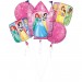 Nouveau style personnages Bouquet de ballons Princesses Disney ✔ - 0